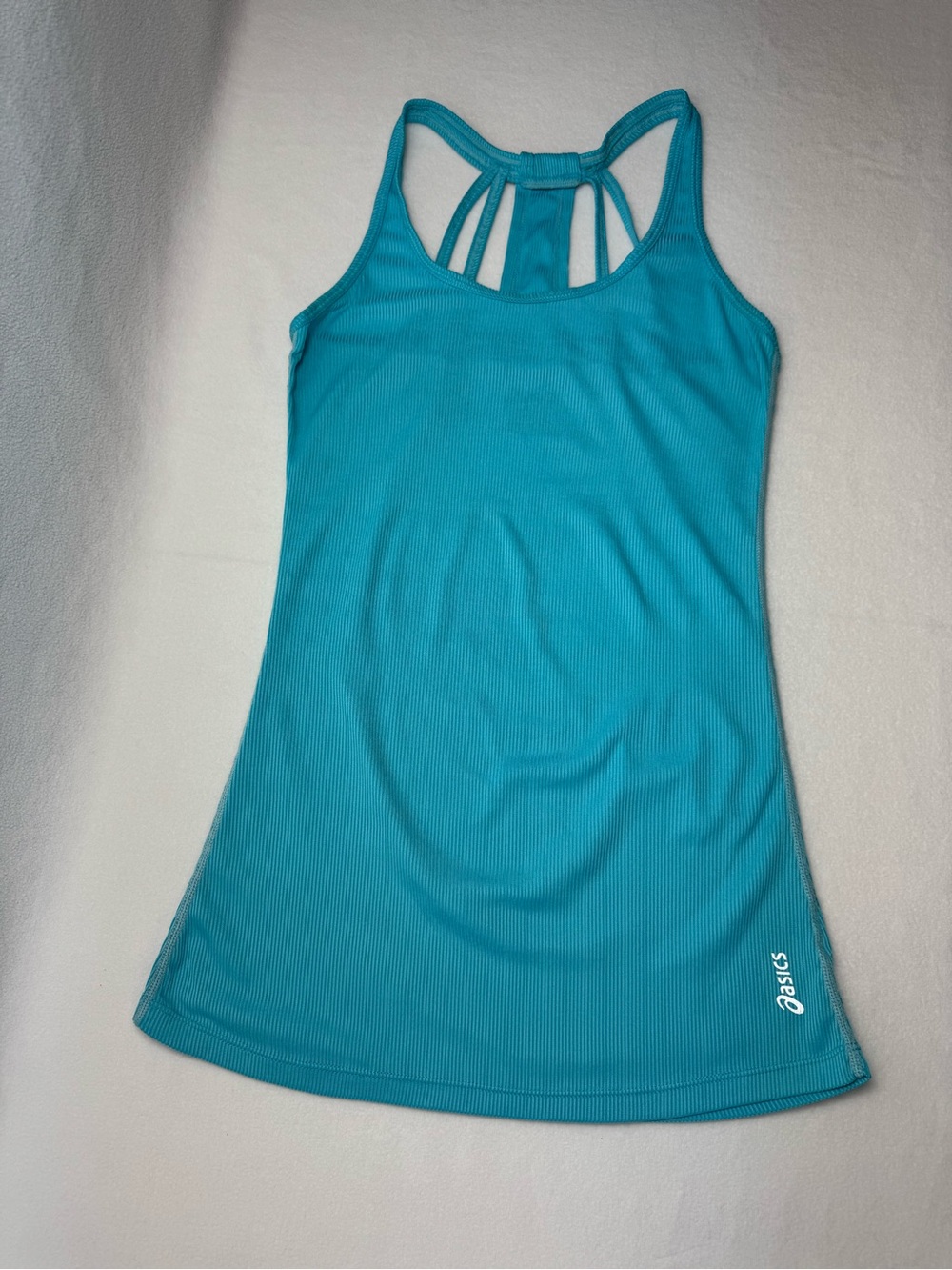 ASICS Women's Teal Strappy Performance Tank